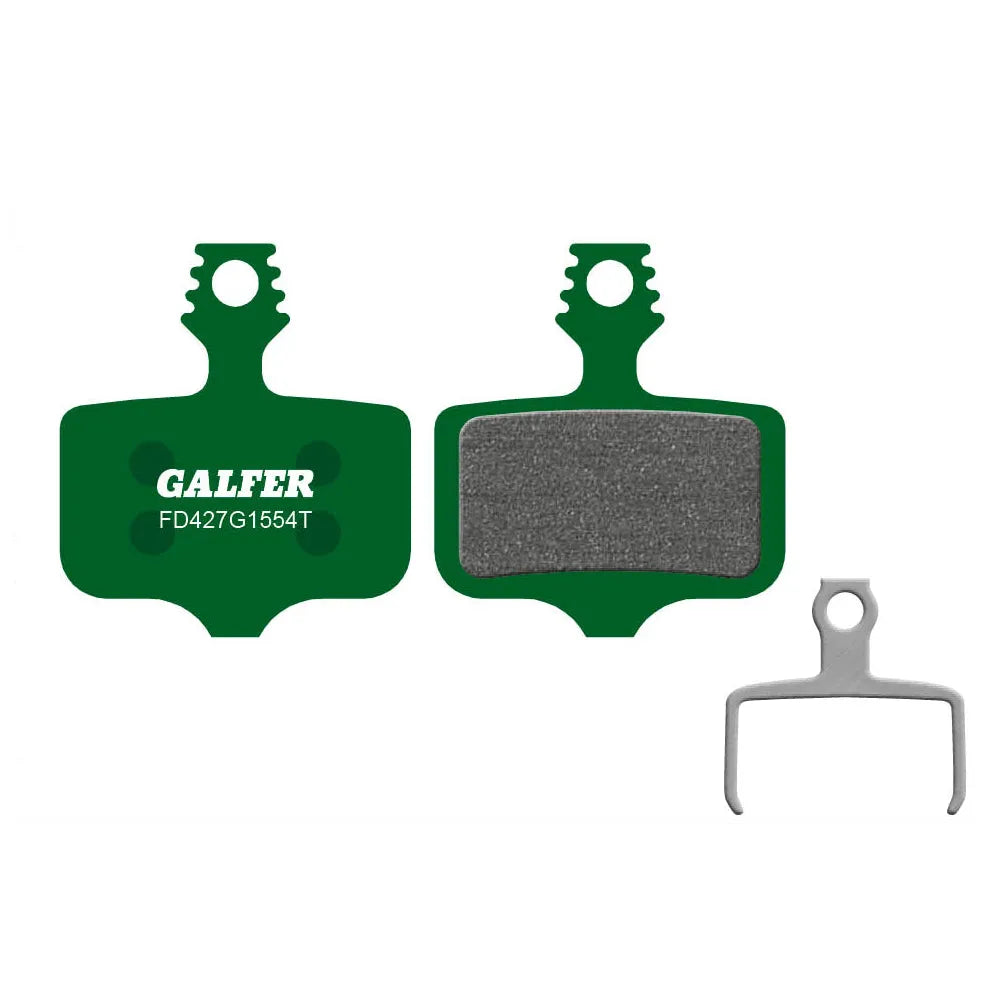 GALFER Pro G1554T Brake Pads FD427 SRAM Avid Elixir 1 / 3 / 5 / 7, XX, XO - Green