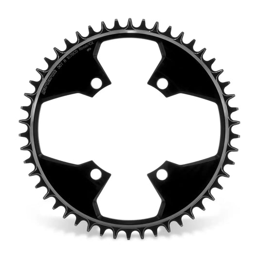 GARBARUK 107 BCD Chainring for SRAM AXS, Round - Black