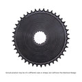 GARBARUK DM Aero Chainring for Garbaruk Crankset, Round - Black
