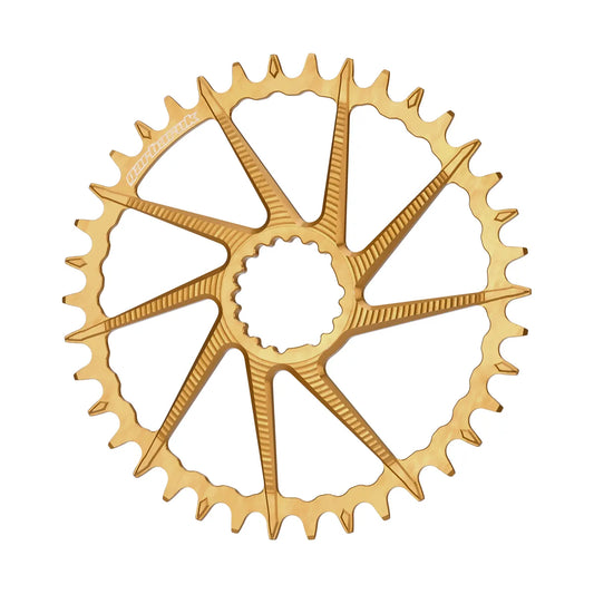 GARBARUK DM Road/Gravel Chainring for Garbaruk Crankset, Round - Gold