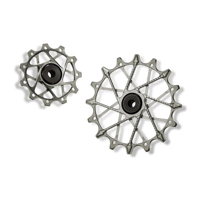 GARBARUK Derailleur Pulleys for Shimano - Silver
