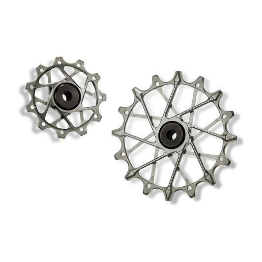 GARBARUK Derailleur Pulleys for Shimano - Silver