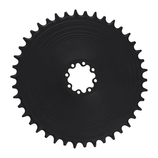 GARBARUK Road Aero Direct Mount Chainring for SRAM 8-Bolt in matte black