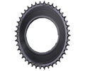 GARBARUK Road Thread Mount Chainring for RED XPLR AXS Power Meter Oval Spider Mount - Black
