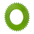 GARBARUK Road Thread Mount Chainring for SRAM RED XPLR AXS Power Meter, Round - Green