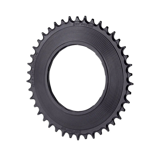 GARBARUK Thread Mount Road Chainring For Red XPLR AXS Power Meter, Round, 44 T - Black