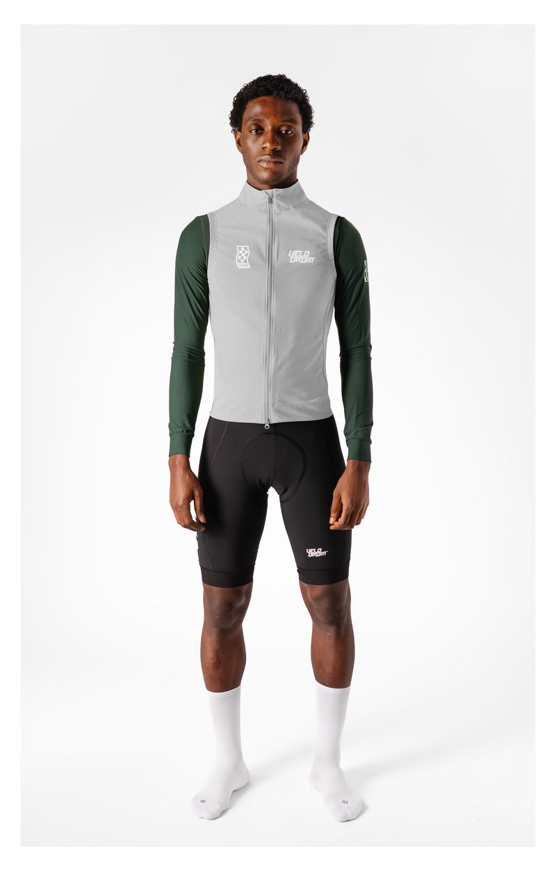 VELODROM RaceDay Light Gilet da ciclismo 3.0 - Fade Grey