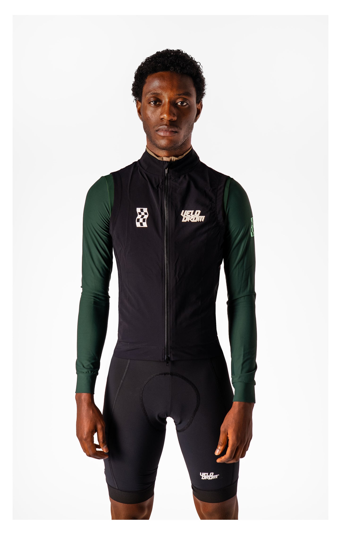 VELODROM RaceDay Light Radweste 3.0 - Schwarz