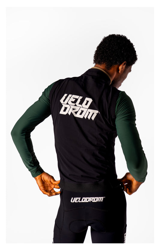 VELODROM RaceDay Light Gilet 3.0 - Black