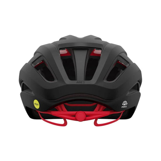 GIRO Aries Spherical Cycling Helmet - Carbon Red