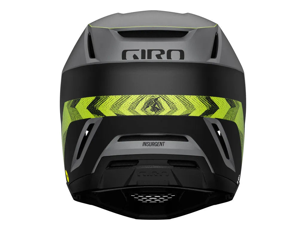 GIRO INSURGENT SPHERICAL Cycling Helmet Enduro - MATTE BLACK/ANODIZED LIME