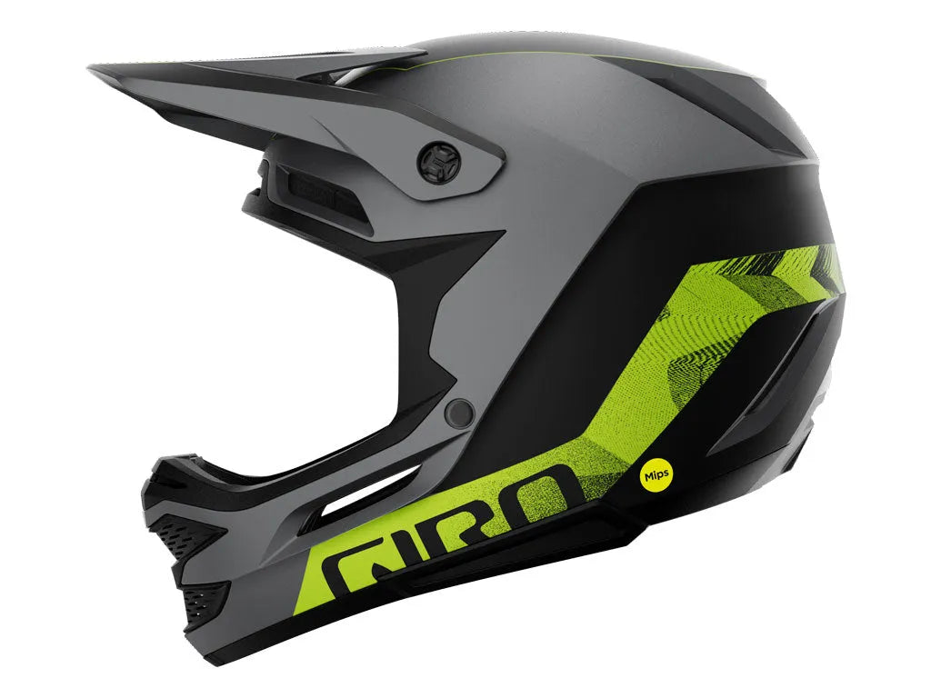 GIRO INSURGENT SPHERICAL Cycling Helmet Enduro - MATTE BLACK/ANODIZED LIME