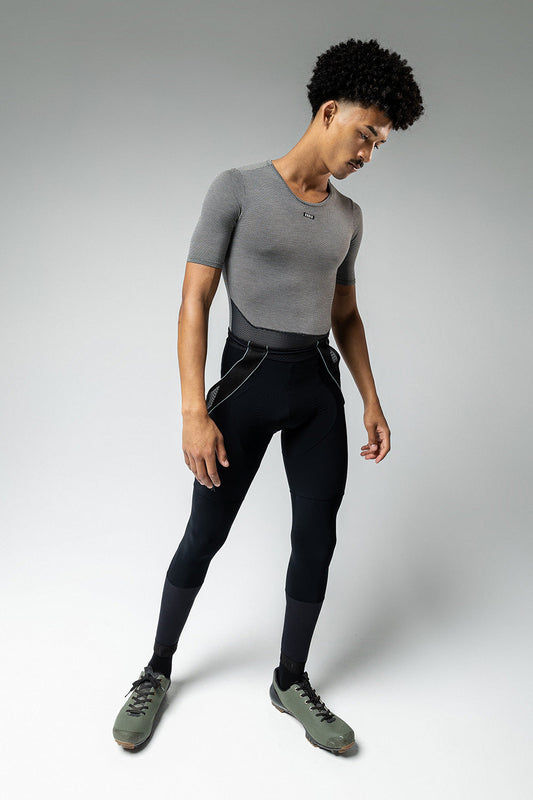 GOBIK CELL SKIN SHORT SLEEVE BASELAYER - GREYBLACK