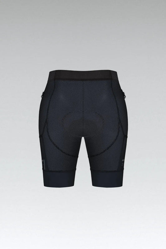 GOBIK COMMANDER STRAPLESS K6 WOMEN SHORTS - BLACK