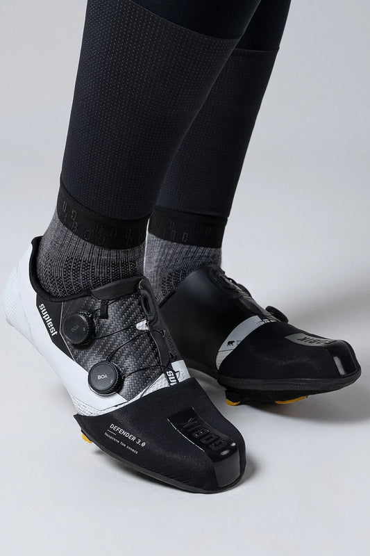 GOBIK Defender 3.0 Neoprene Toe Covers - Pitch Black