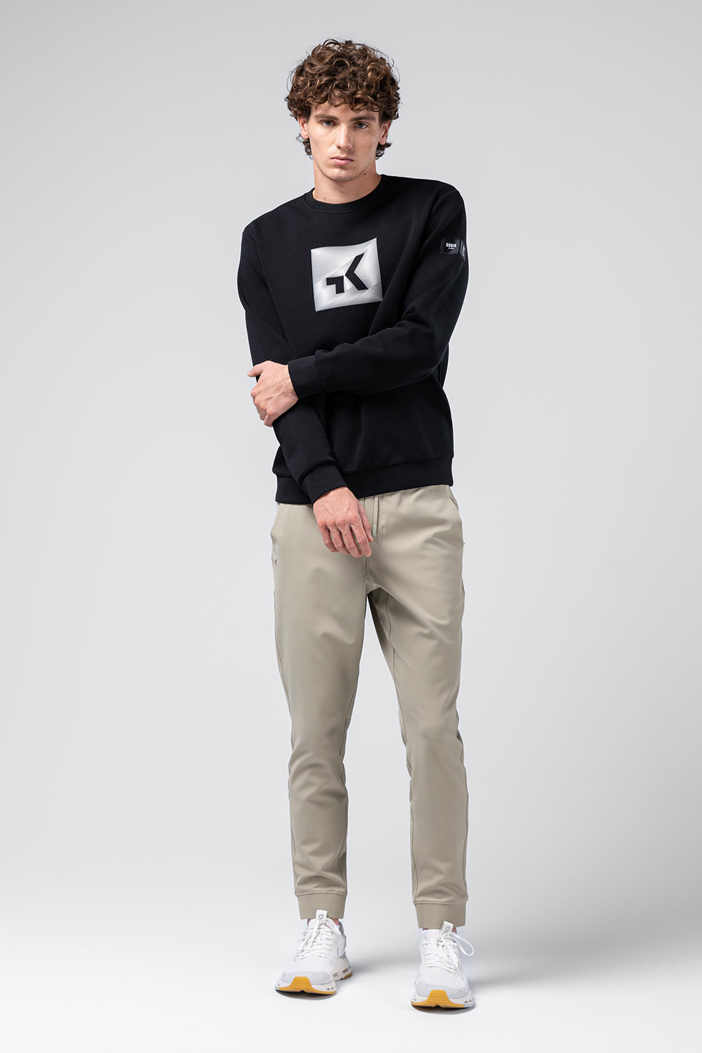 GOBIK HOVER UNISEX SWEATSHIRT - BLACK