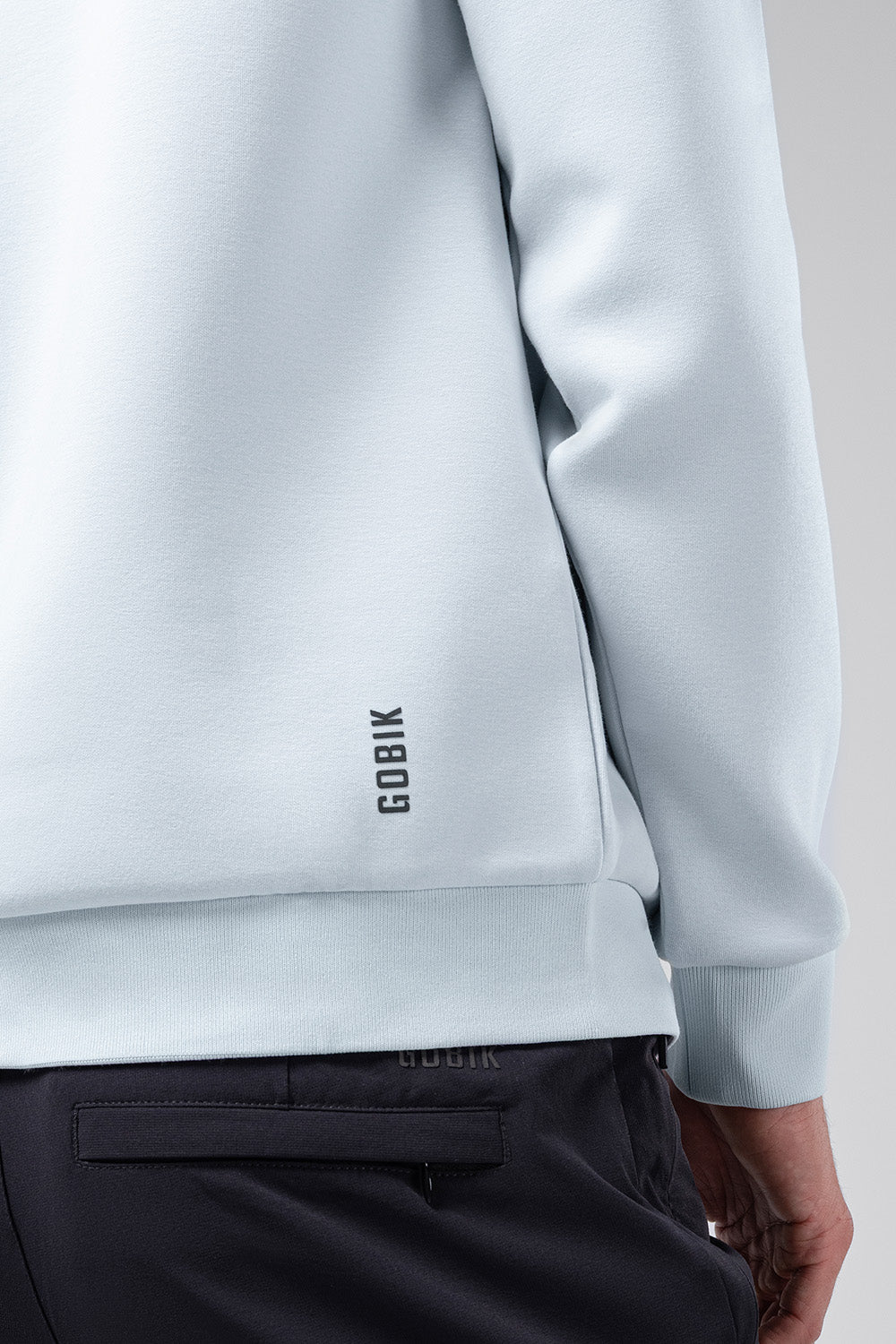 GOBIK HOVER UNISEX SWEATSHIRT - PEARL BLUE