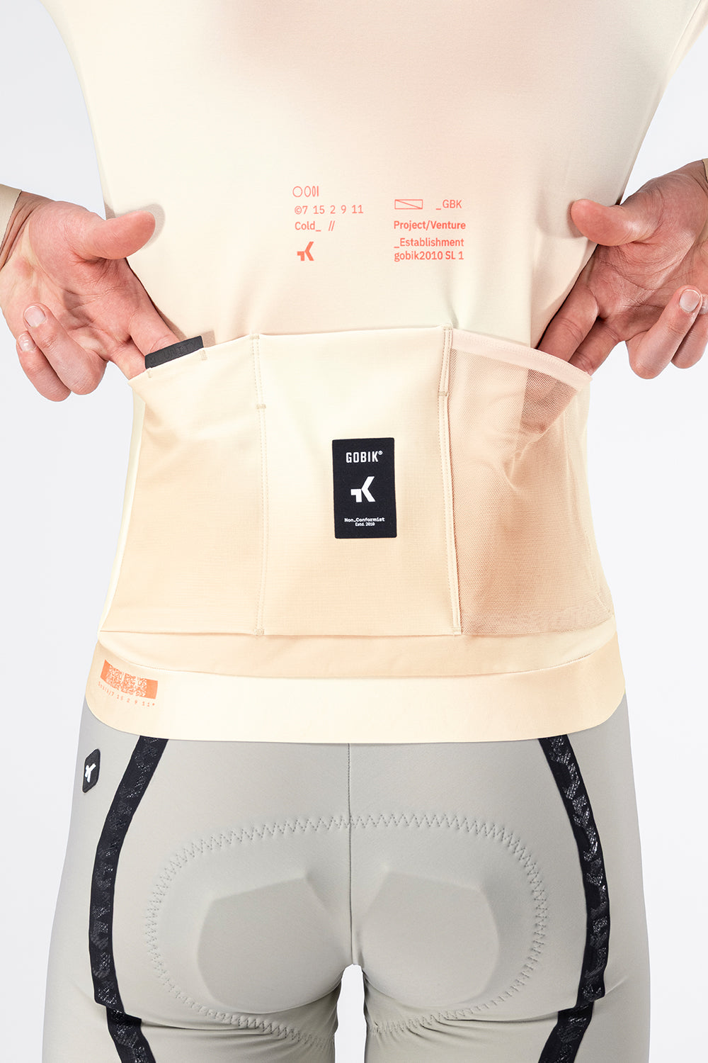 GOBIK HYDER LONG SLEEVE JERSEY - ALMOND
