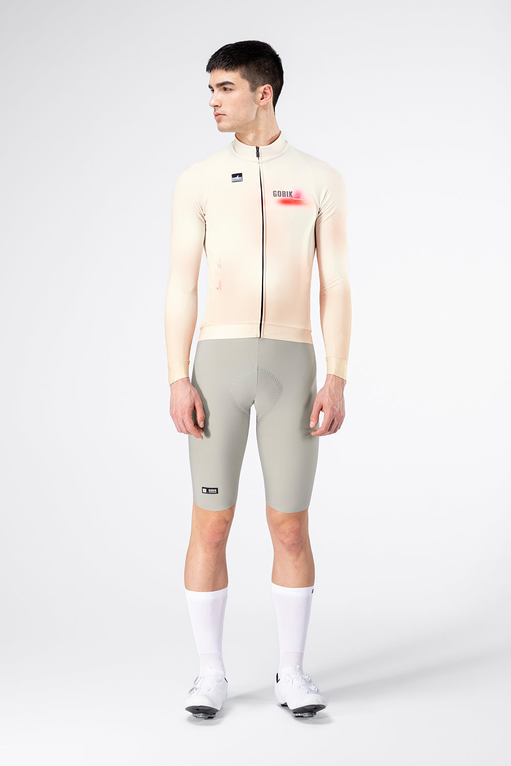 GOBIK HYDER LONG SLEEVE JERSEY - ALMOND