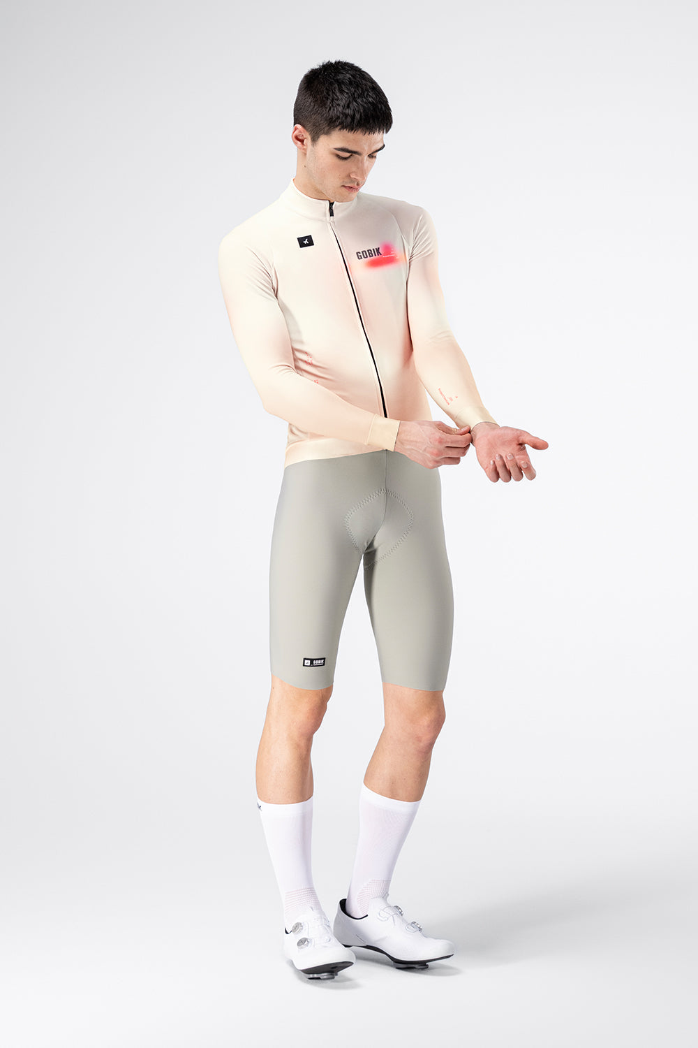 GOBIK HYDER LONG SLEEVE JERSEY - ALMOND