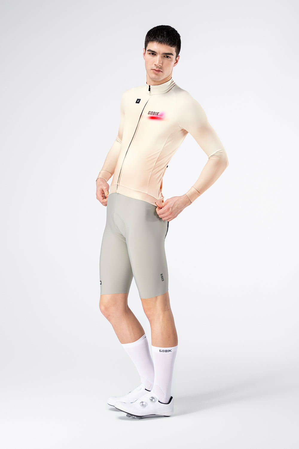 GOBIK HYDER LONG SLEEVE JERSEY - ALMOND