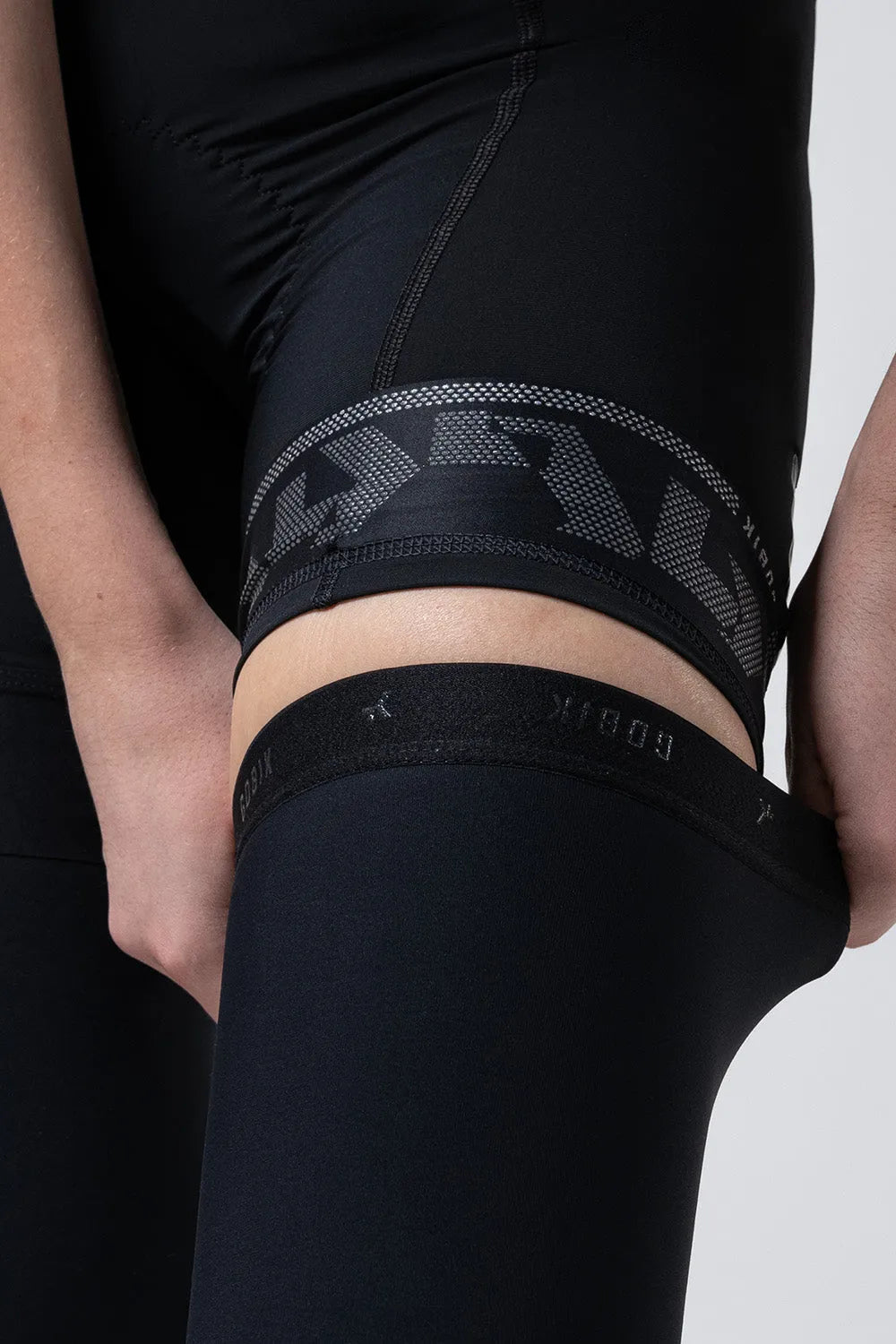 GOBIK Haru 2.0 Knee Warmers - Pitch Black