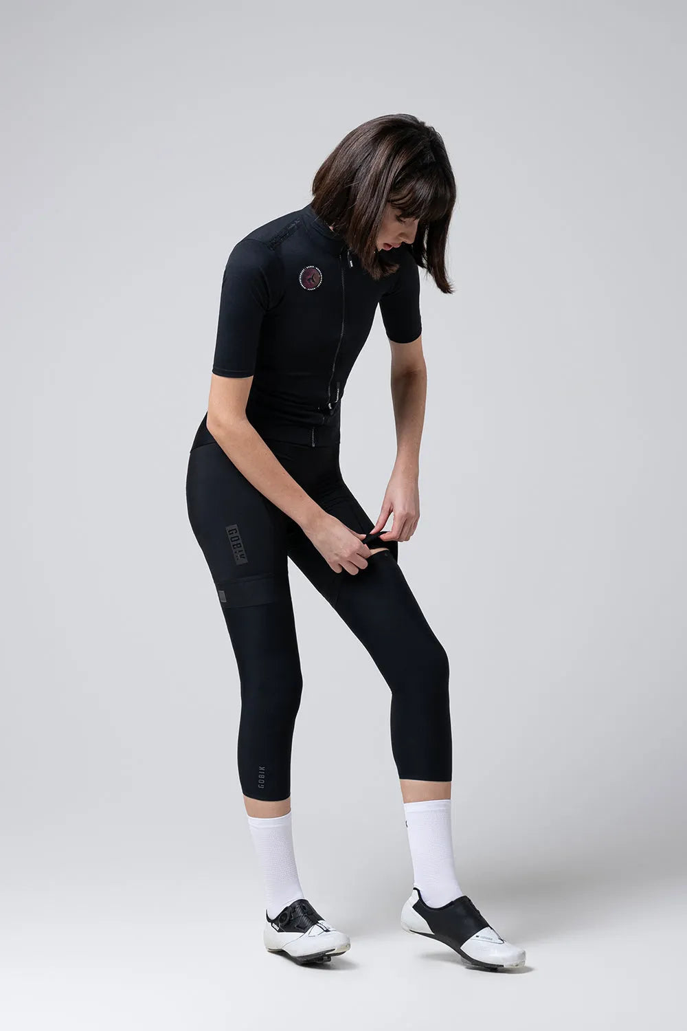 GOBIK Haru 2.0 Knee Warmers - Pitch Black