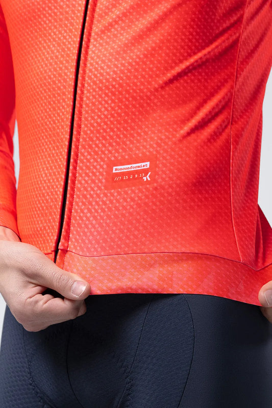 GOBIK Hyder Long Sleeve Jersey - Vermilion