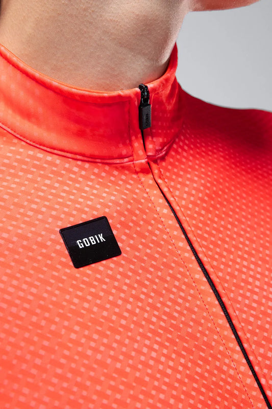 GOBIK Hyder Long Sleeve Jersey - Vermilion