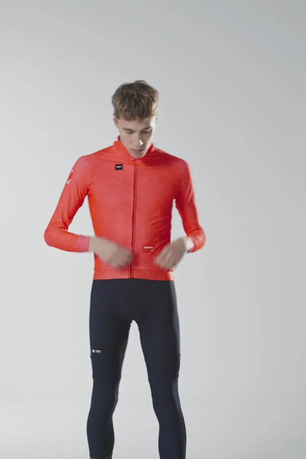 GOBIK Hyder Long Sleeve Jersey - Vermilion