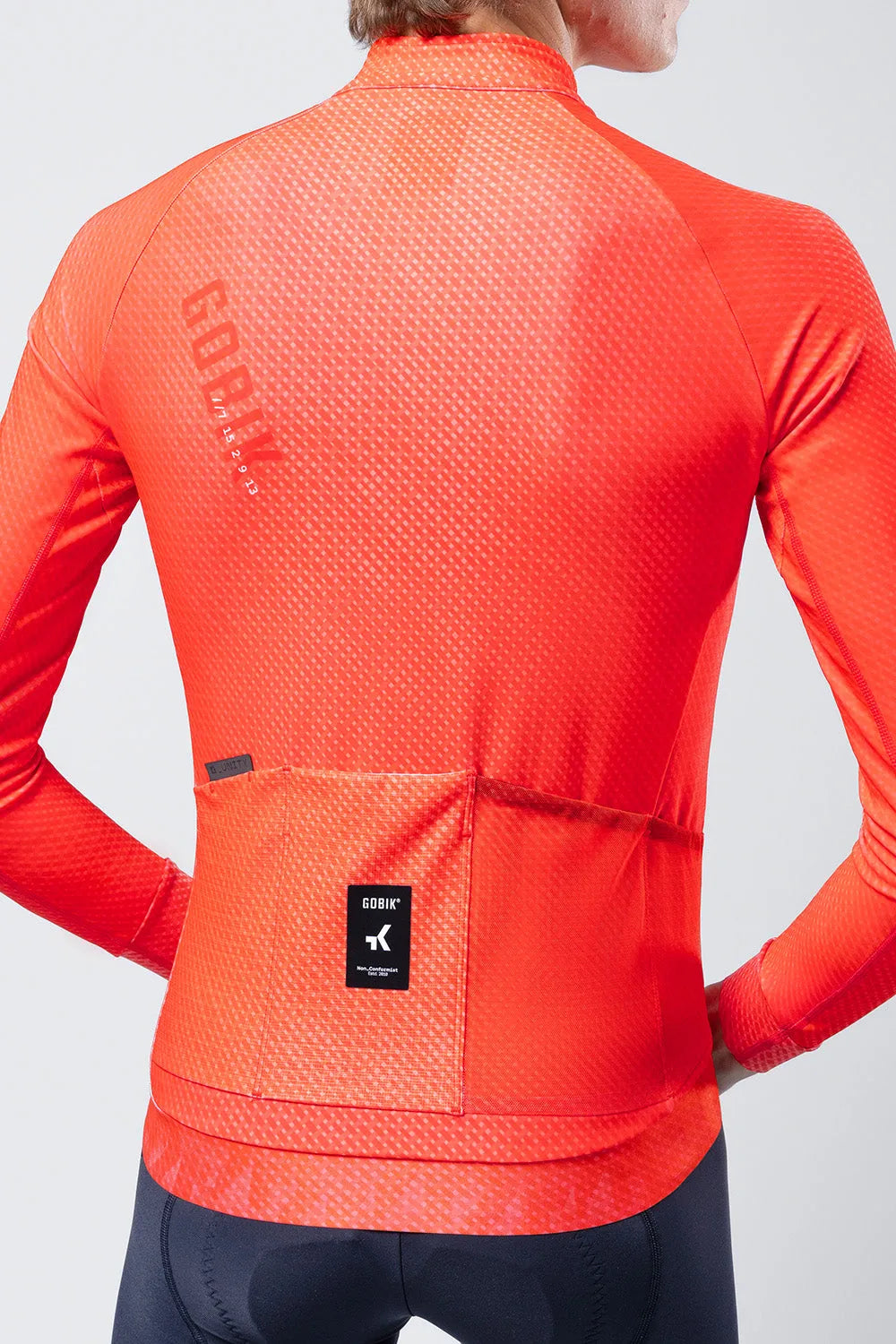 GOBIK Hyder Long Sleeve Jersey - Vermilion