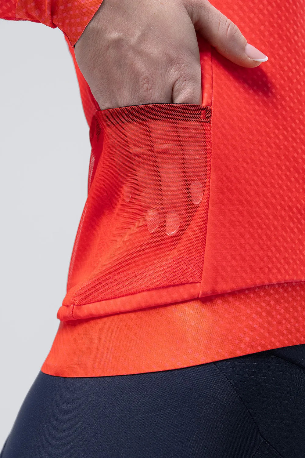 GOBIK Hyder Women Long Sleeve Jersey - Vermilion