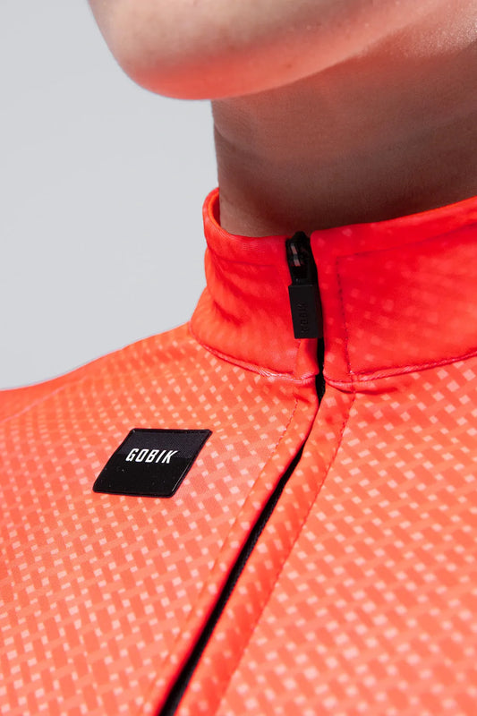 GOBIK Hyder Women Long Sleeve Jersey - Vermilion