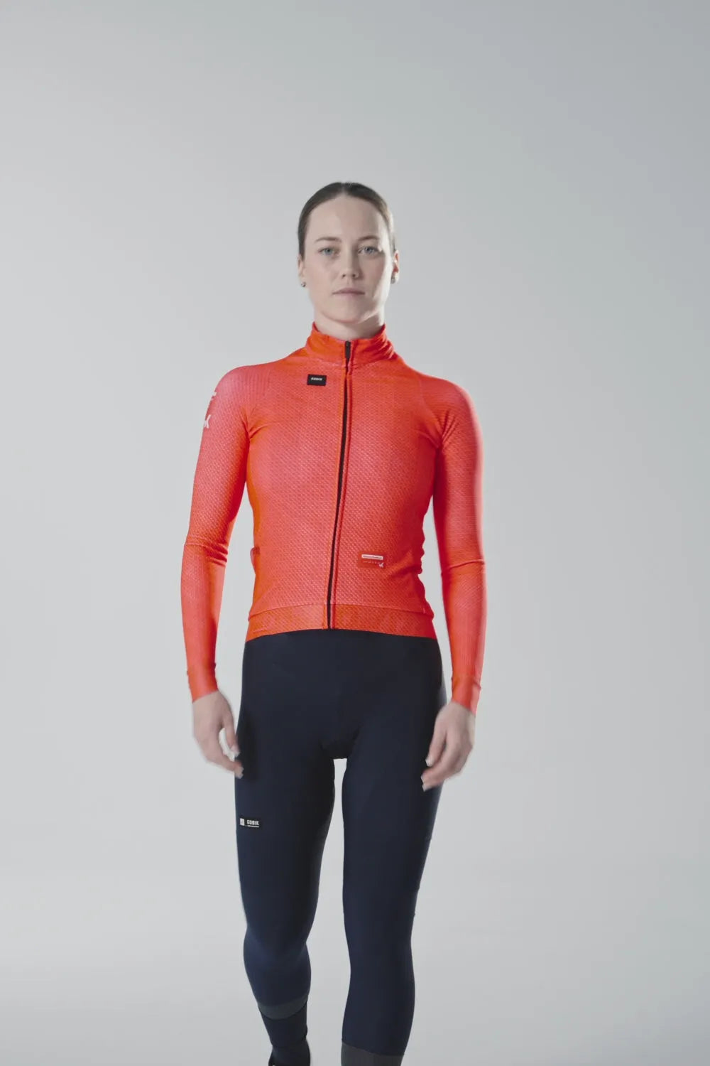 GOBIK Hyder Women Long Sleeve Jersey - Vermilion
