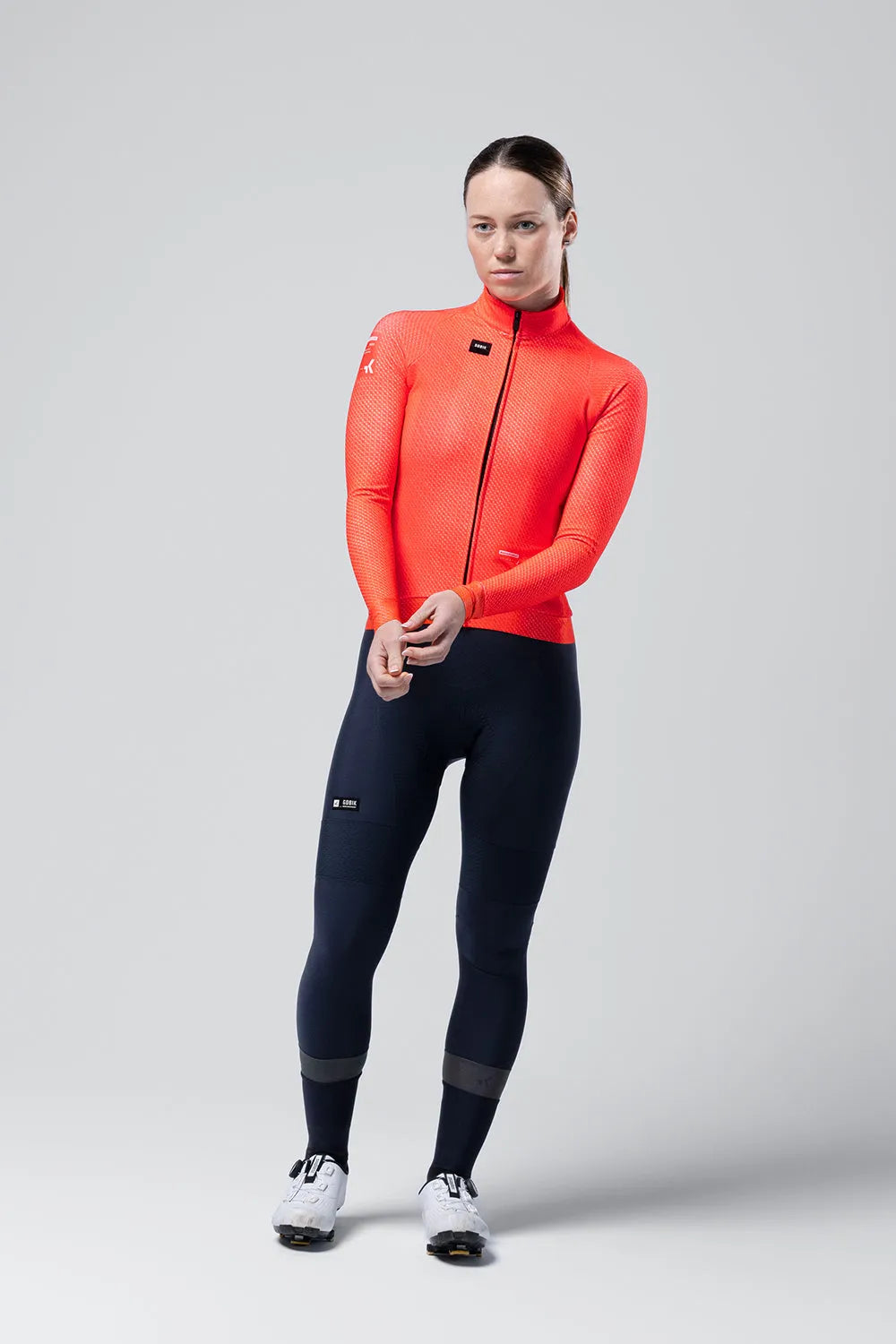 GOBIK Hyder Women Long Sleeve Jersey - Vermilion