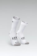 GOBIK IRO 2.0 UNISEX SOCKS - WHITE LOGO
