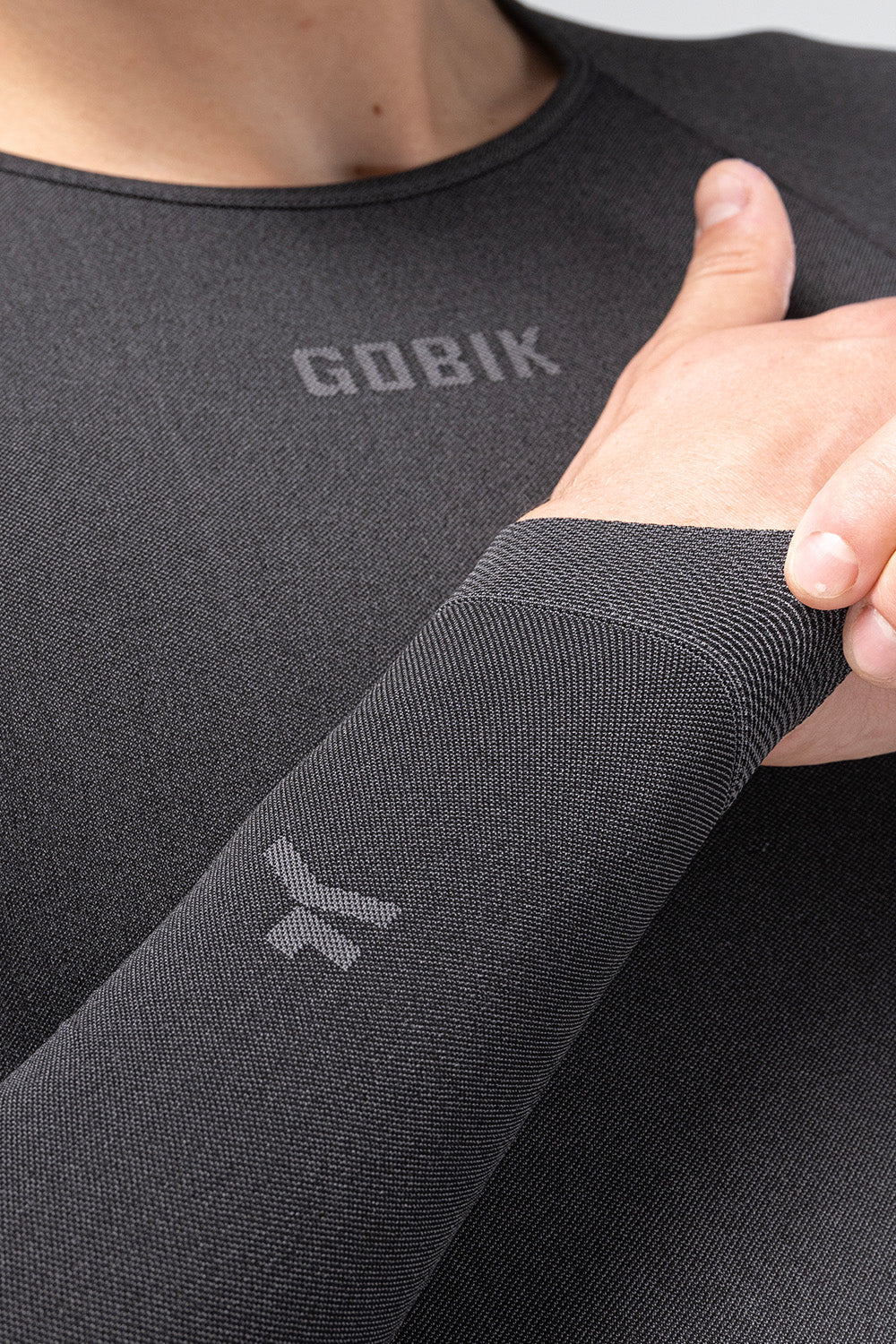 GOBIK LIMBER SKIN LONG SLEEVE BASELAYER - BASALT