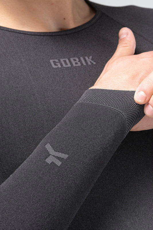 GOBIK LIMBER SKIN LONG SLEEVE BASELAYER - BASALT