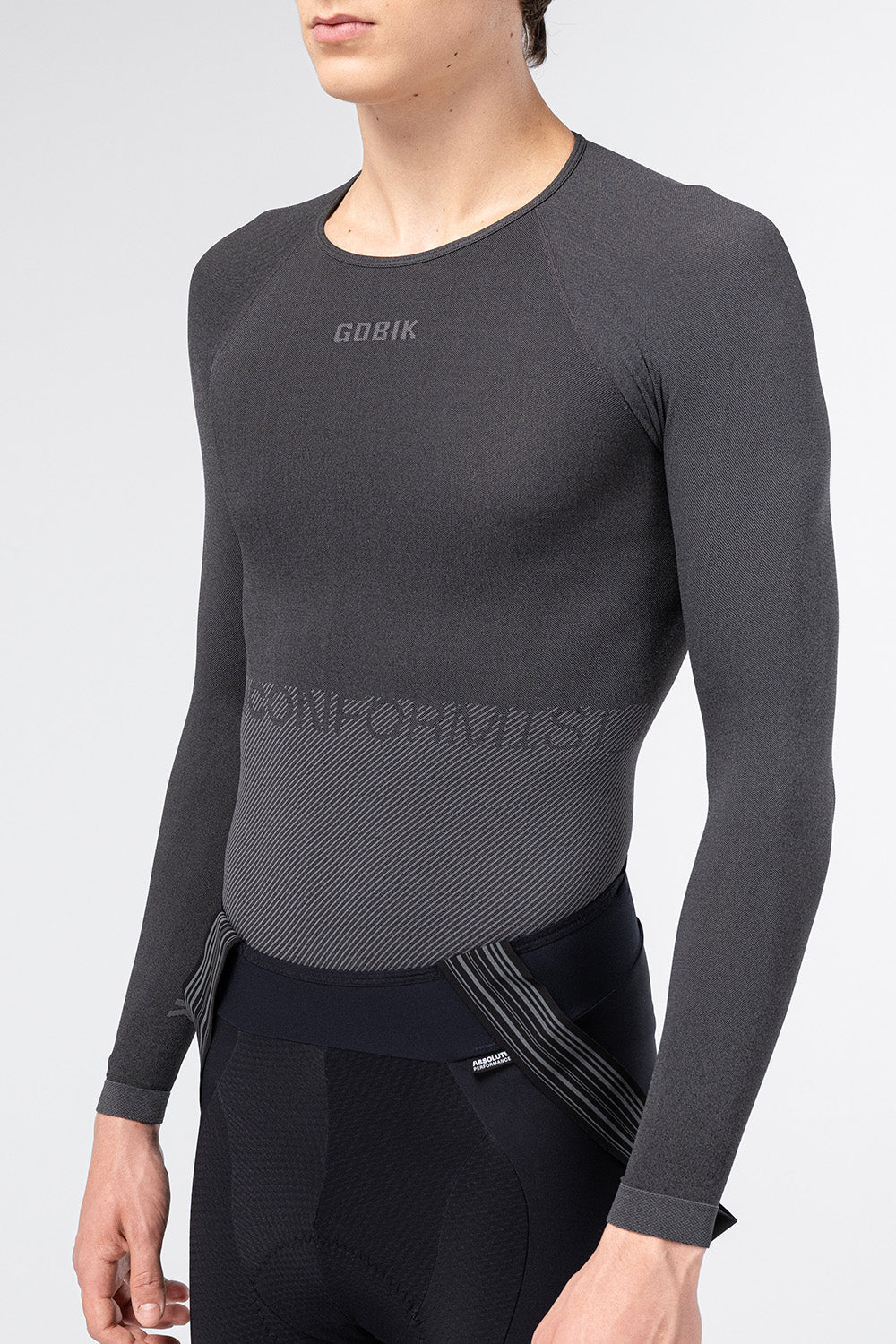 GOBIK LIMBER SKIN LONG SLEEVE BASELAYER - BASALT