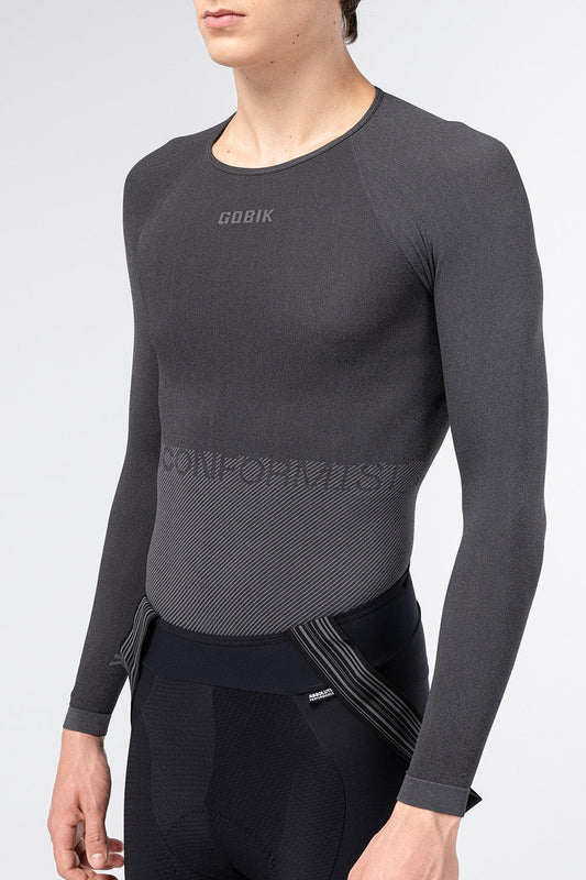 GOBIK LIMBER SKIN LONG SLEEVE BASELAYER - BASALT