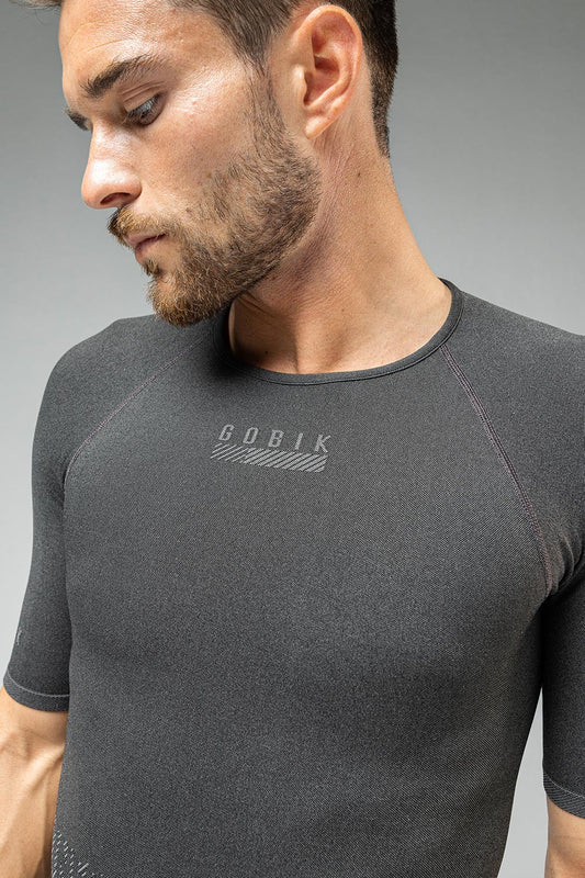 GOBIK LIMBER SKIN SHORT SLEEVE BASELAYER - BASALT