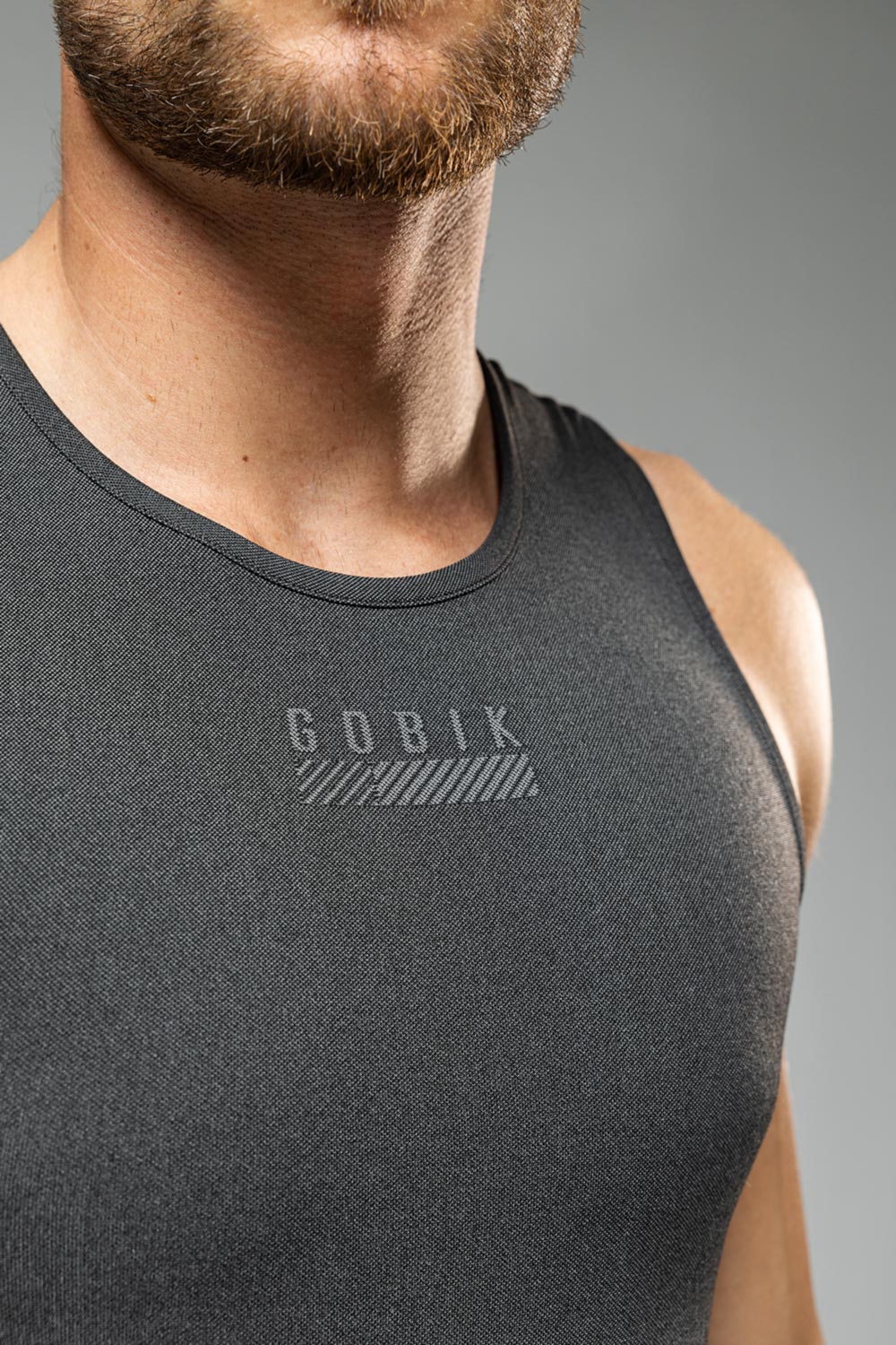 GOBIK LIMBER SKIN SLEEVELESS BASELAYER - BASALT