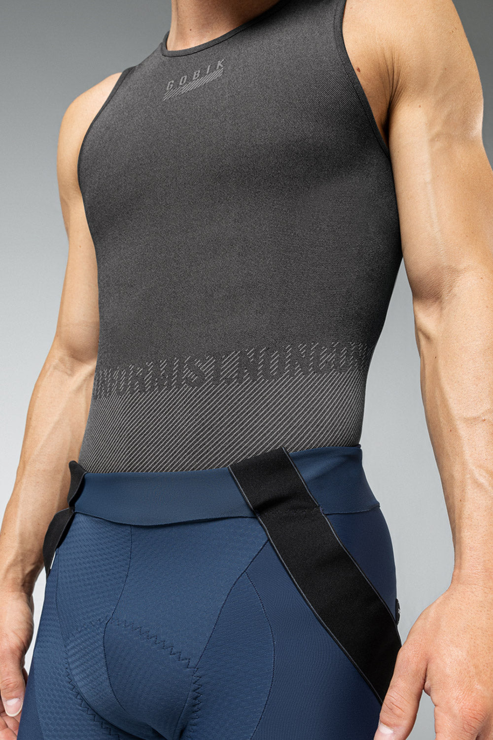 GOBIK LIMBER SKIN SLEEVELESS BASELAYER - BASALT