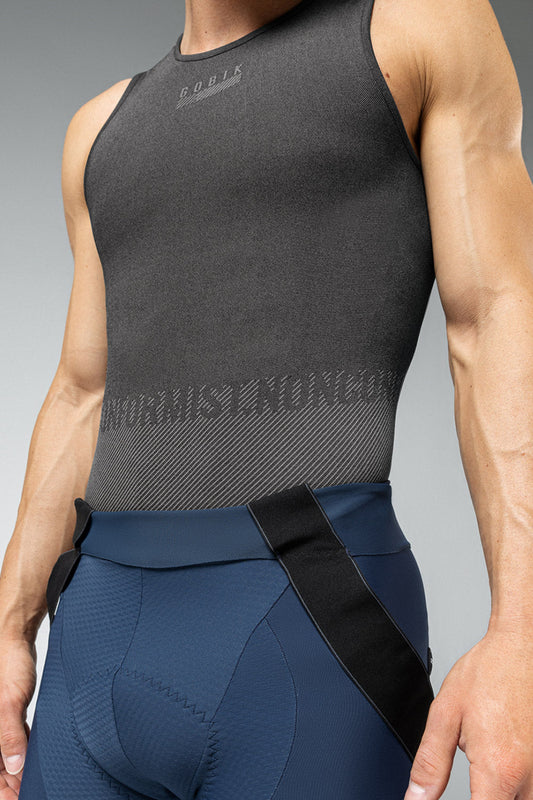 GOBIK LIMBER SKIN SLEEVELESS BASELAYER - BASALT
