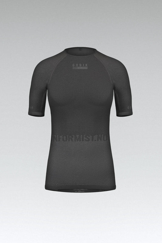 GOBIK LIMBER SKIN WOMEN SHORT SLEEVE BASELAYER - BASALT