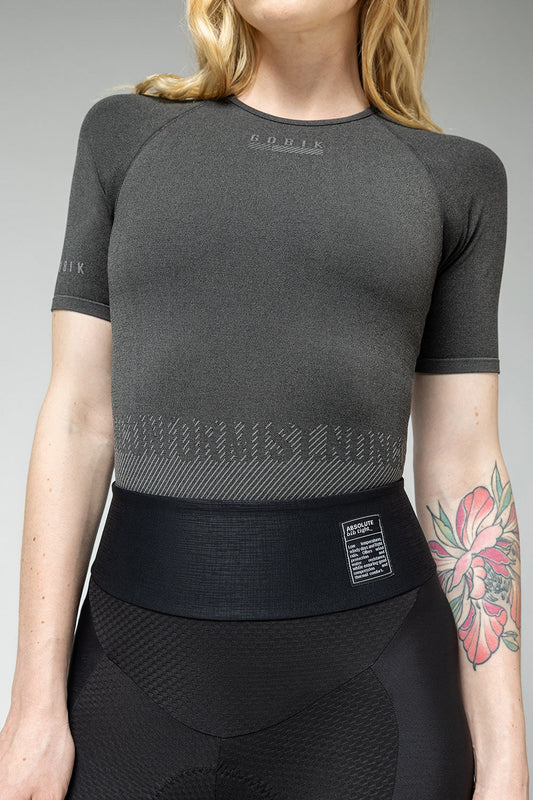 GOBIK LIMBER SKIN WOMEN SHORT SLEEVE BASELAYER - BASALT