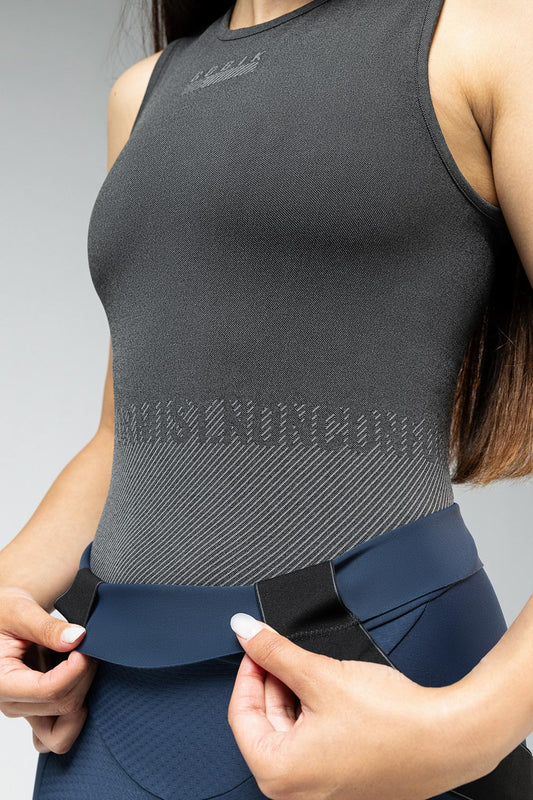GOBIK LIMBER SKIN WOMEN SLEEVELESS BASELAYER - BASALT