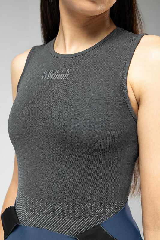 GOBIK LIMBER SKIN WOMEN SLEEVELESS BASELAYER - BASALT