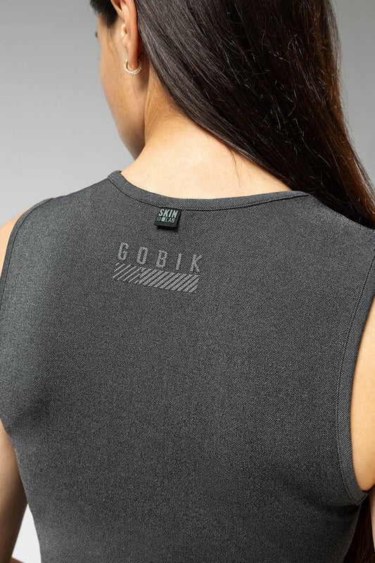 GOBIK LIMBER SKIN WOMEN SLEEVELESS BASELAYER - BASALT