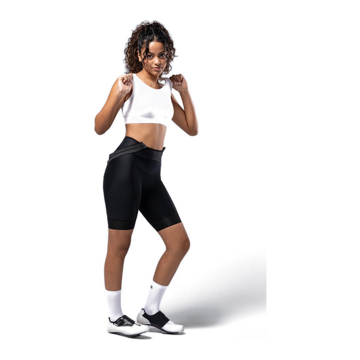 GOBIK LITHE WOMEN SEAMLESS BASELAYER TOP - CHALK
